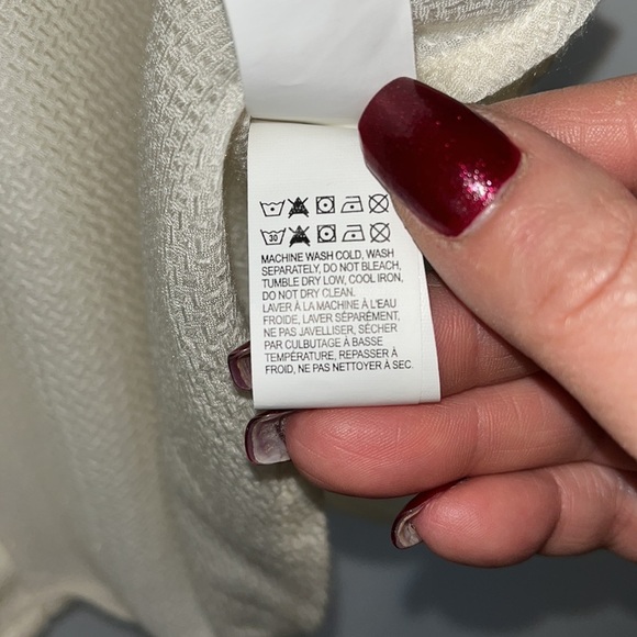 Lucky Brand popover sheer sleeveless blouse Sz S - Picture 9 of 11